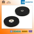 Free Samples Neodymium Strong Manget with Black Rubber Cover